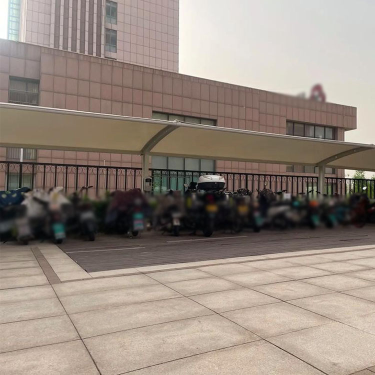 荥经县膜结构电动车棚