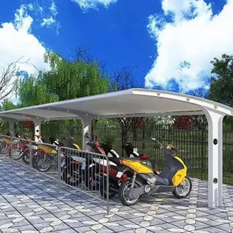 荥经县膜结构电动车棚